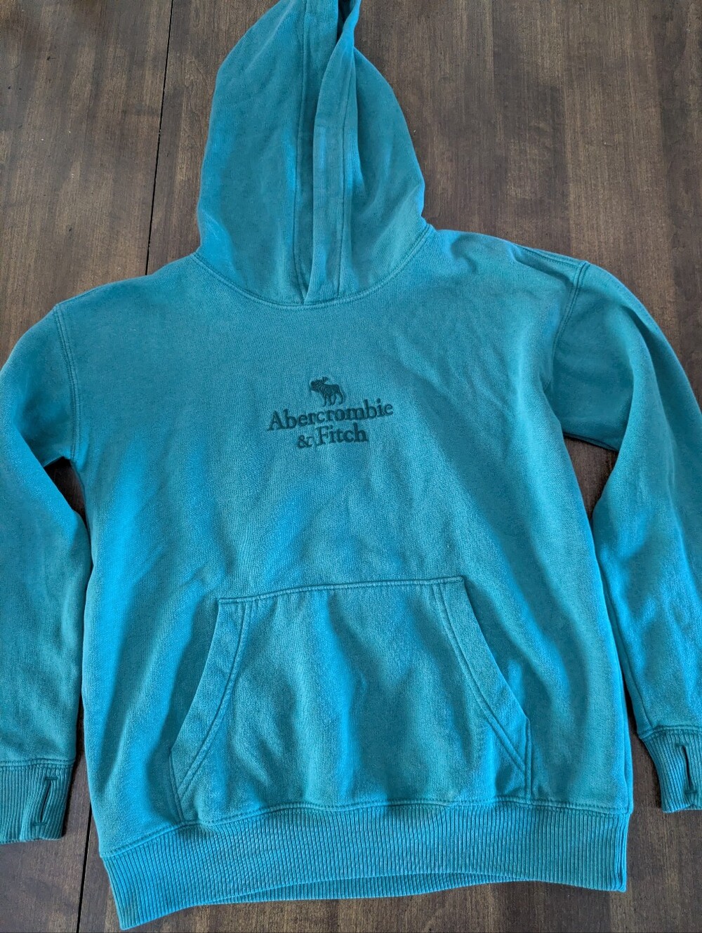 abercrombie Kids Girls Size 9/10 Teal Sweatshirt